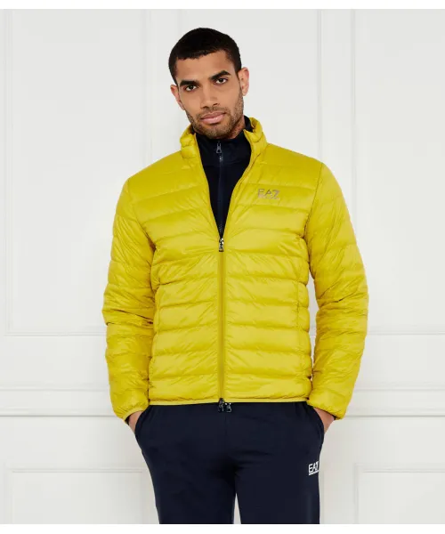

Пуховик Regular fit Ea7, зеленый