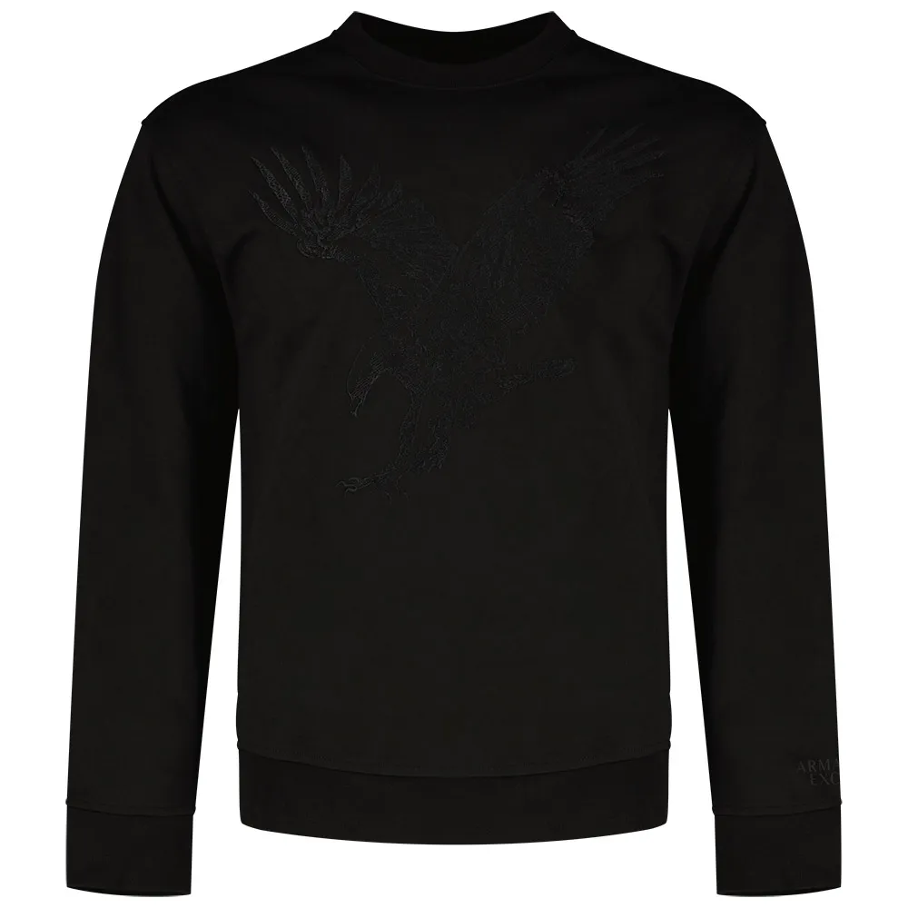 

Толстовка Armani Exchange 6DZMAE-ZJKBZ, черный