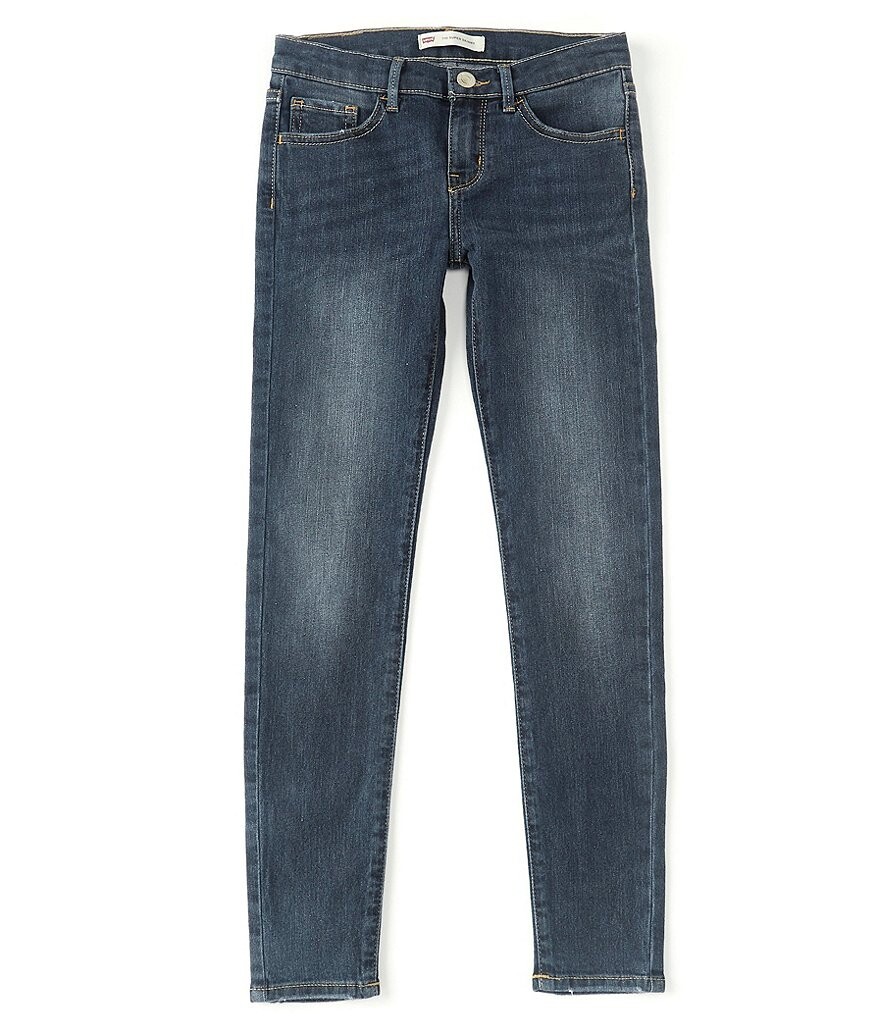 

Джинсы-леггинсы Levi's Big Girls 7–16 Lana Denim, синий