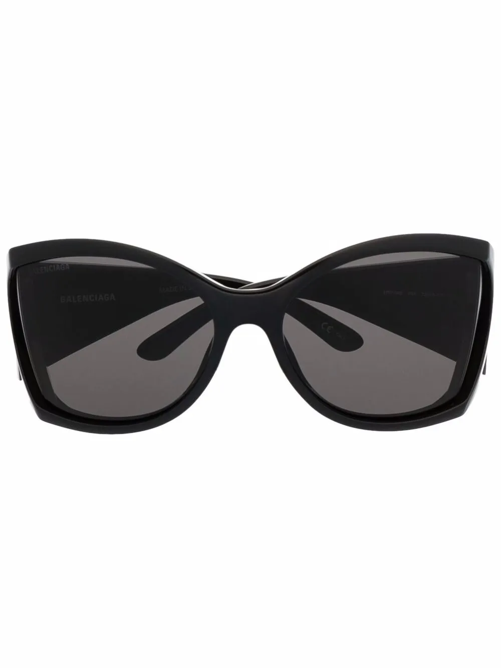 

Солнцезащитные очки Void в оправе 'бабочка' Balenciaga Eyewear, черный