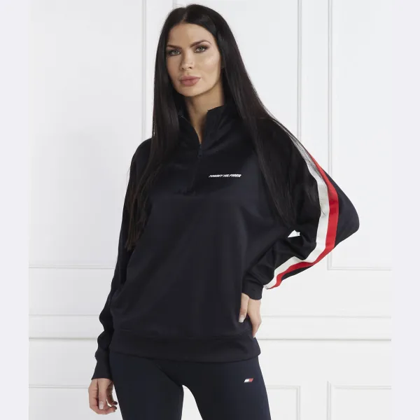 Толстовка обычного кроя с полосками и тесьмой Tommy Hilfiger, синий — фото 2