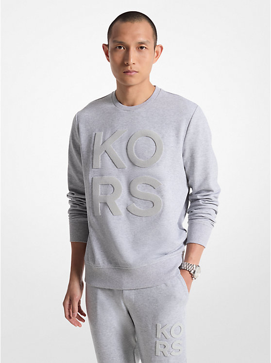 

Толстовка Kors из хлопковой смеси Michael Kors, коричневый