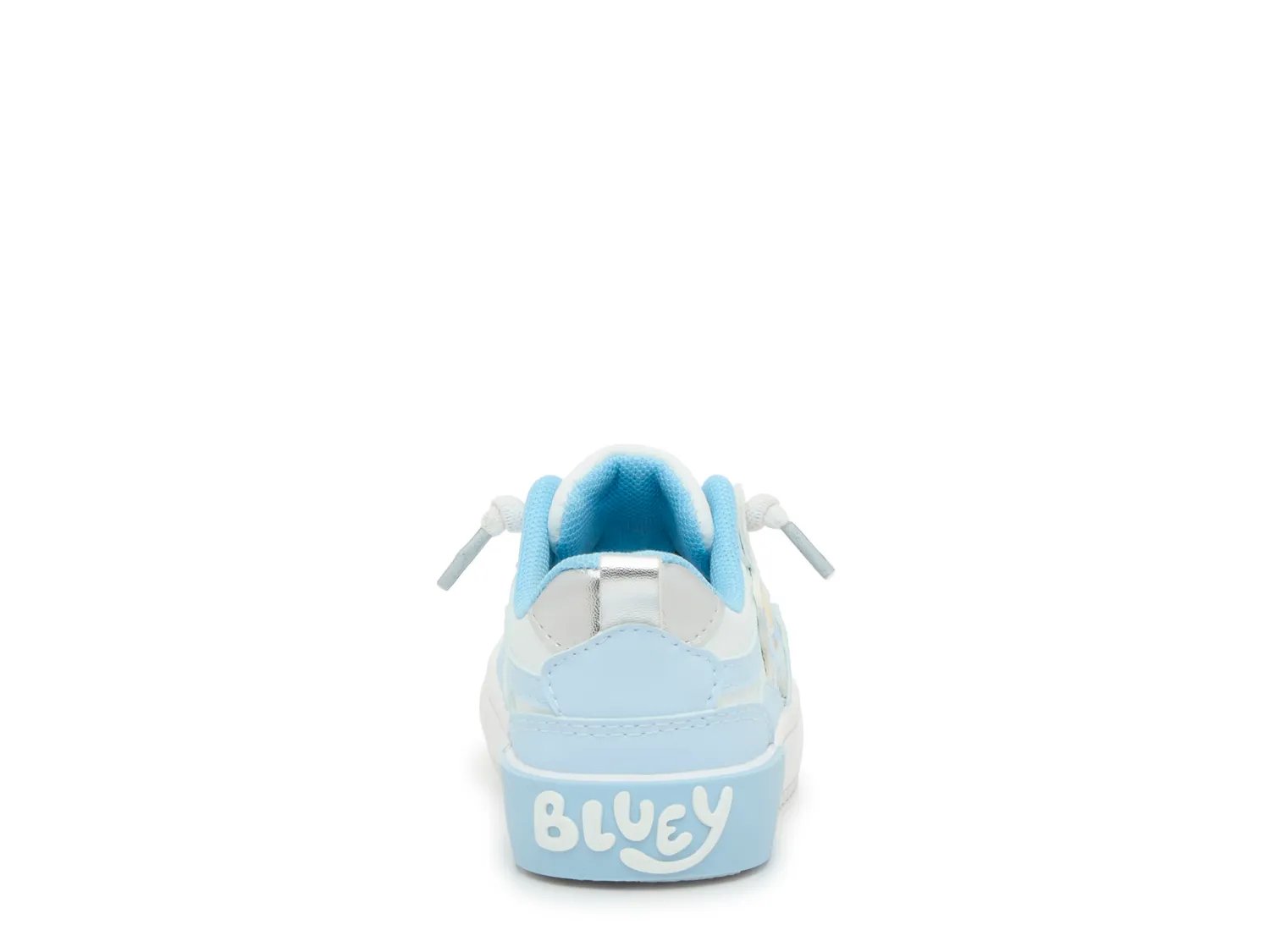 Кроссовки Ground Up Bluey Court F5 Slip-On Sneaker - Kids', Light Blue/White — фото 4