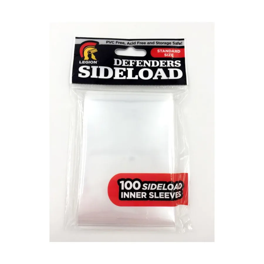 

Стандартный размер CCG — боковая загрузка, прозрачный (100), Card Sleeves (Legion Events)