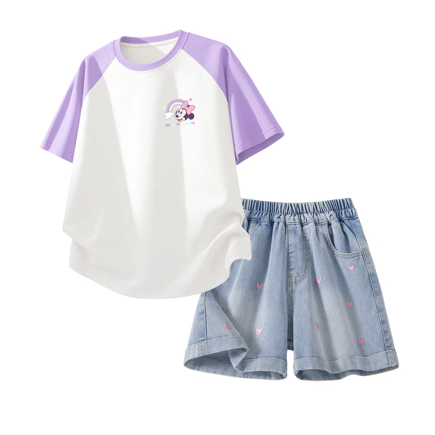 Детский спортивный костюм Disney Casual Sportswear Dido K Purple White+Denim Blue