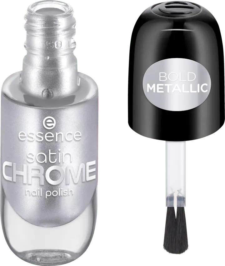 

Лак для ногтей essence Nagellack Satin Chrome 04 Steel GPT, 8 ml