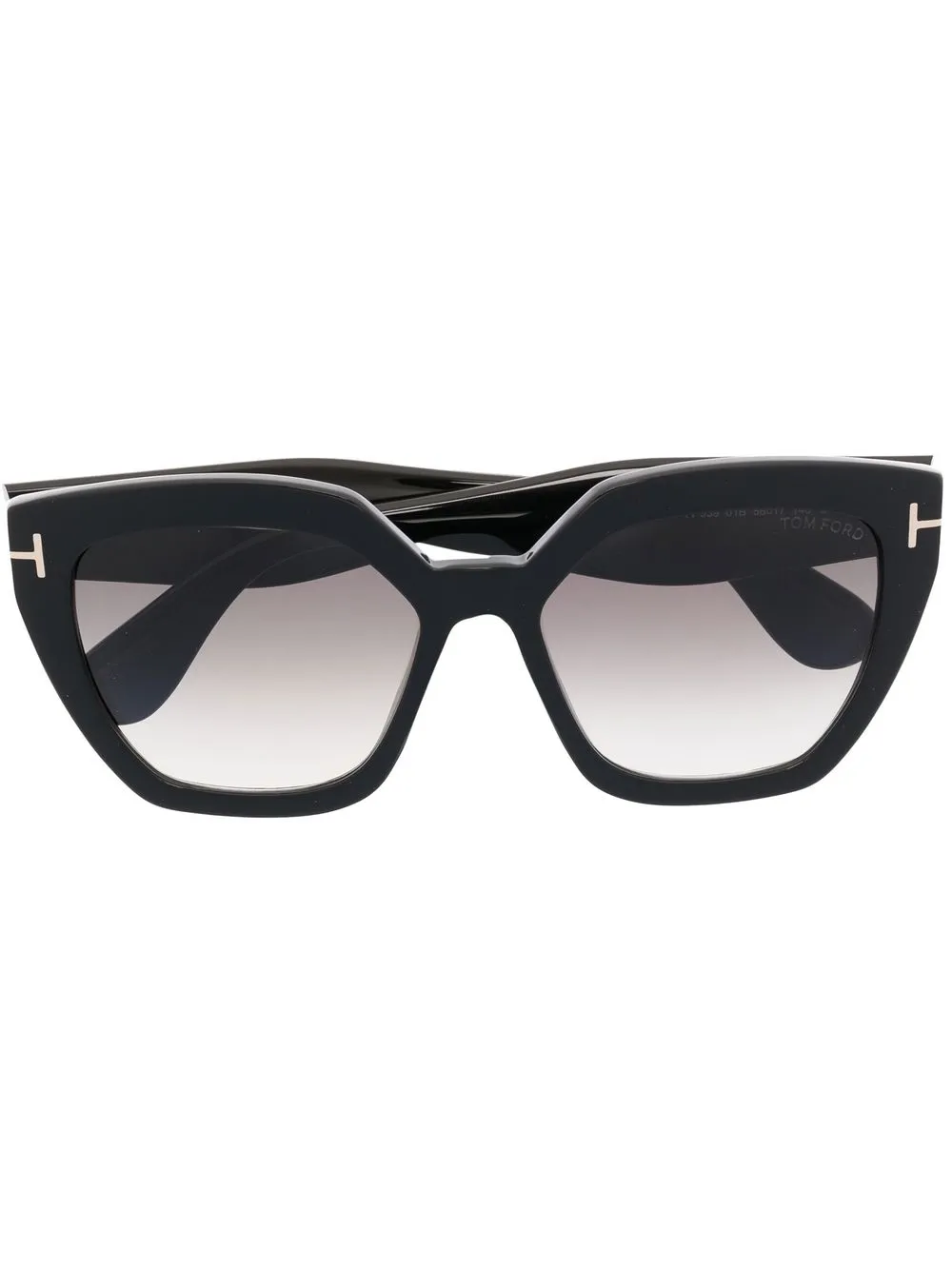 

Солнцезащитные очки в массивной оправе TOM FORD Eyewear, черный