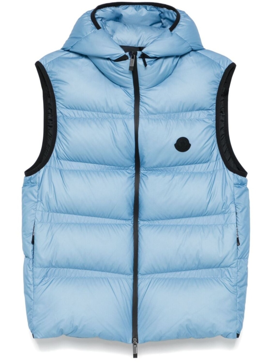 

Moncler дутый жилет, синий