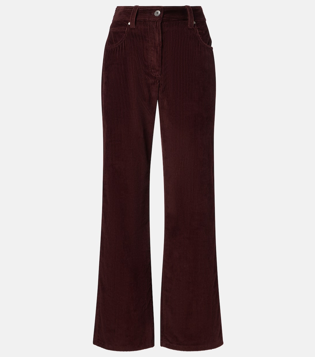 

Прямые вельветовые брюки Monili Brunello Cucinelli, Red Wine