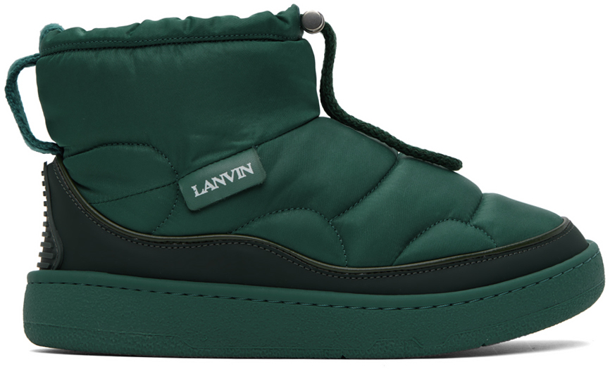 

Зеленые зимние ботинки Lanvin, Зеленый, Зеленые зимние ботинки Lanvin