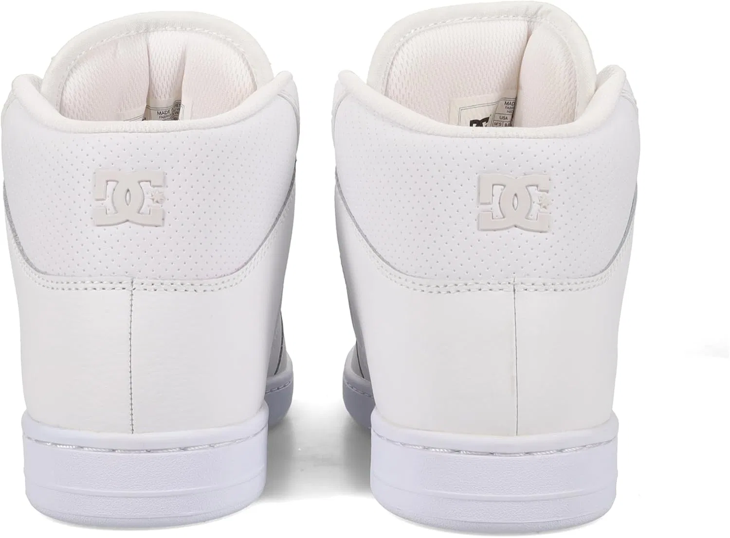 Кроссовки для скейтбординга DC Shoes Manteca 4 Hi-top, White/White/Battleship — фото 3