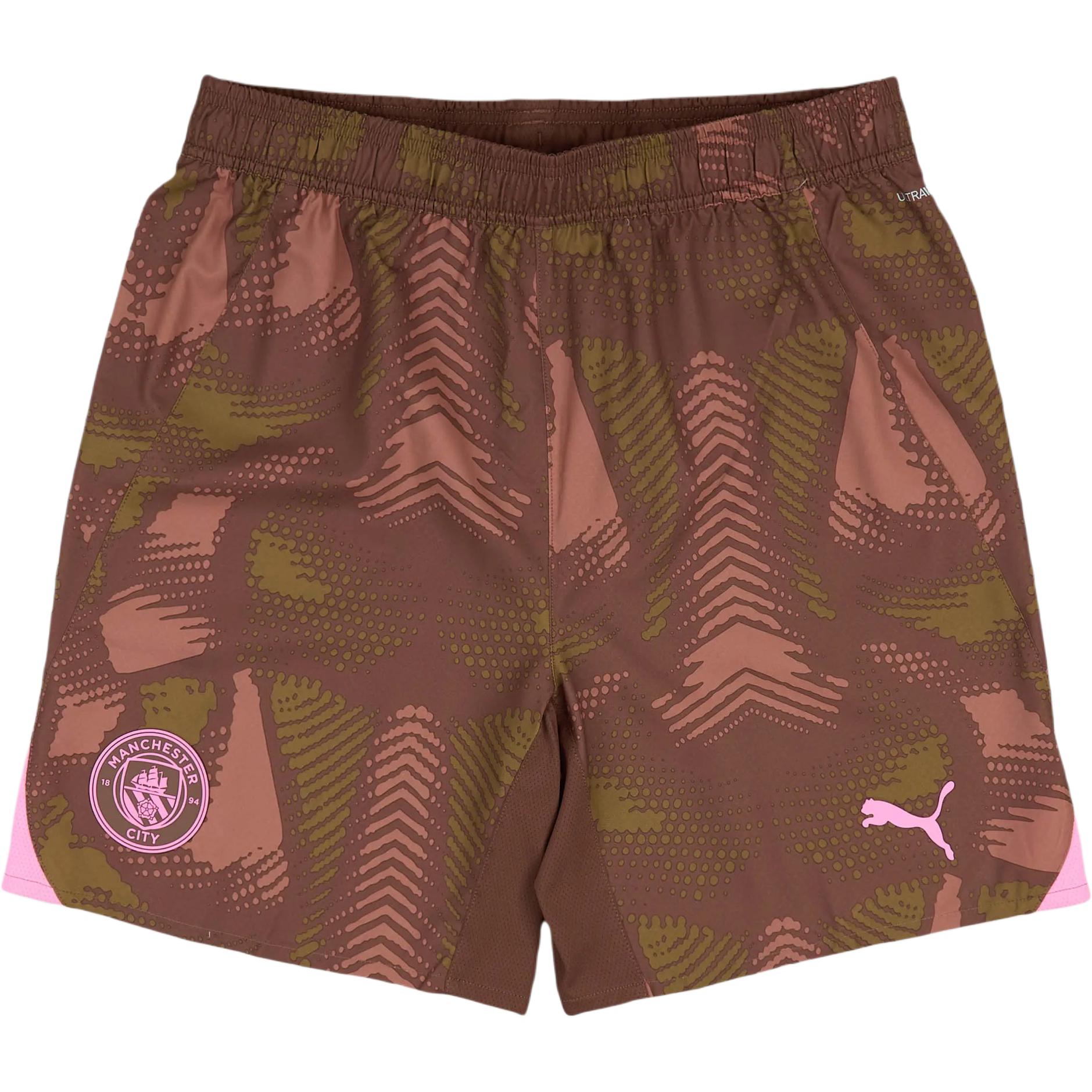 

Футболка Manchester City F.C. Soccer Bottom Unisex PUMA, коричневый