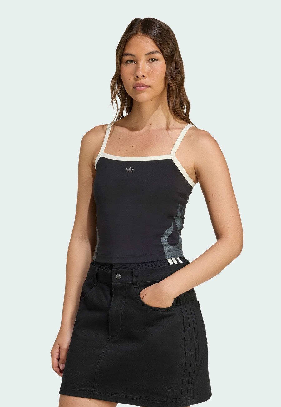 

Топ Adidas Originals FLAMES, Black Off White/Black