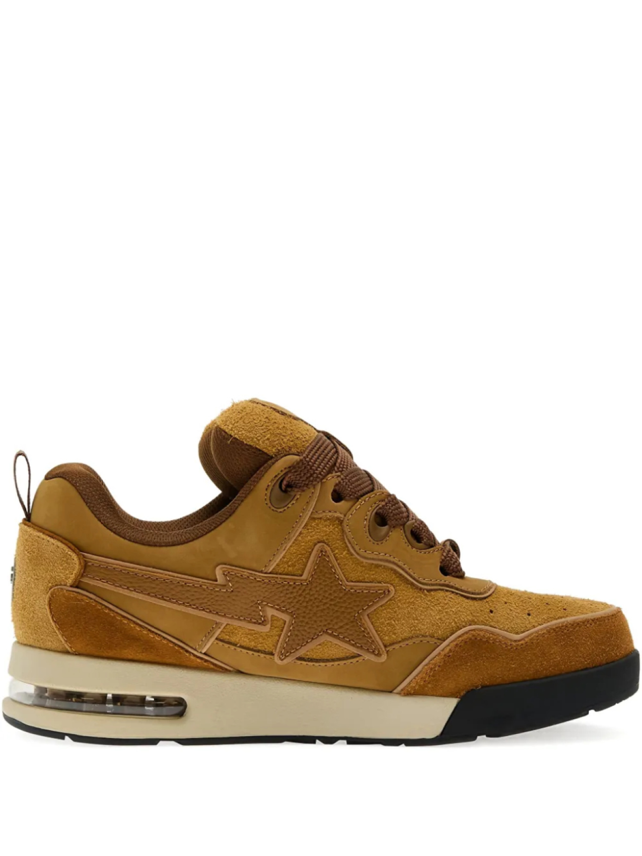 

Кроссовки из замши A BATHING APE Sta #1, коричневый