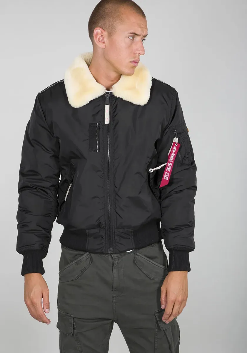 

Куртка-бомбер Alpha Industries "ИНЖЕКТОР III", без капюшона, черный