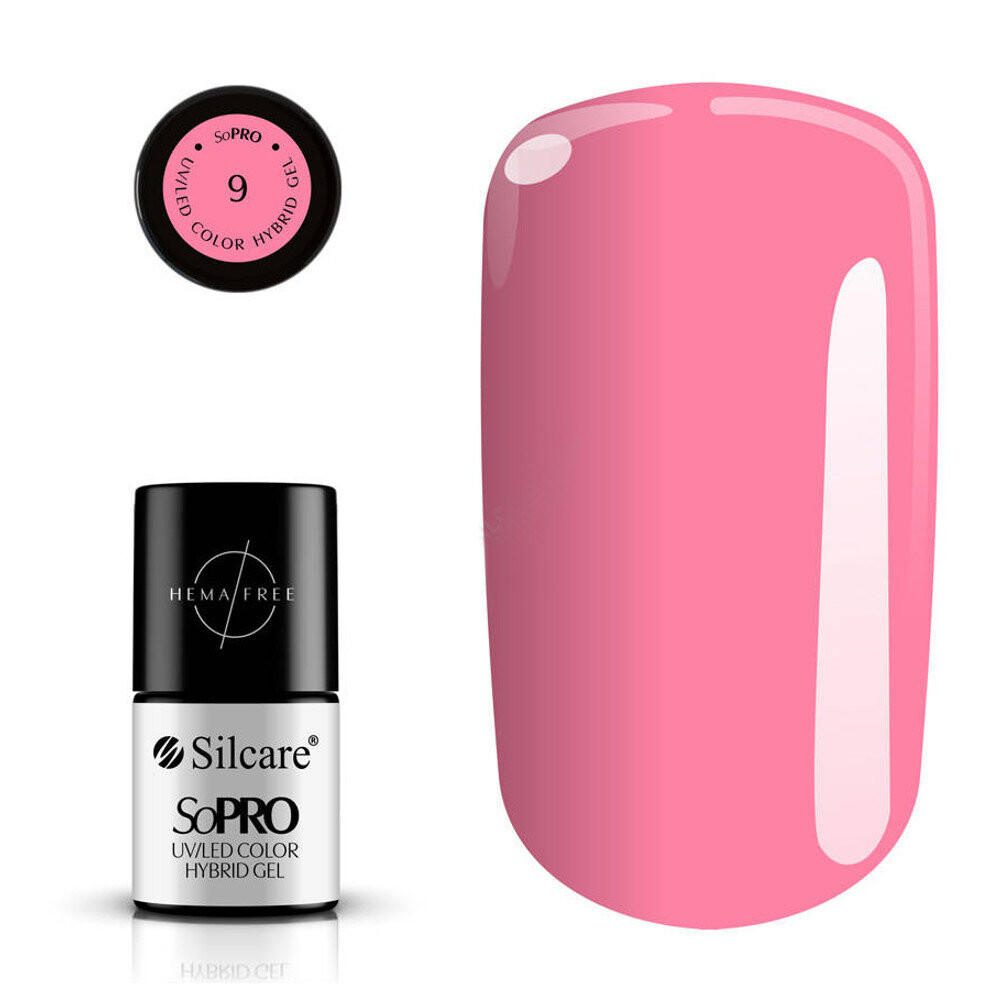 

Silcare, Гибридный лак для ногтей, SoPRO 9, 7 г