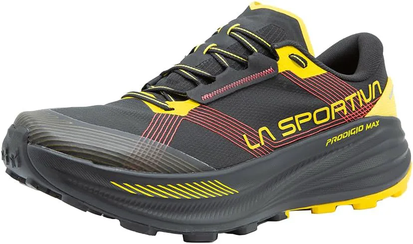 Мужские кроссовки для трейлраннинга La Sportiva Prodigio Max Ultra-Distance, черный/желтый
