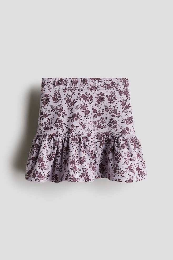 

Юбка с узором H&M, фиолетовый