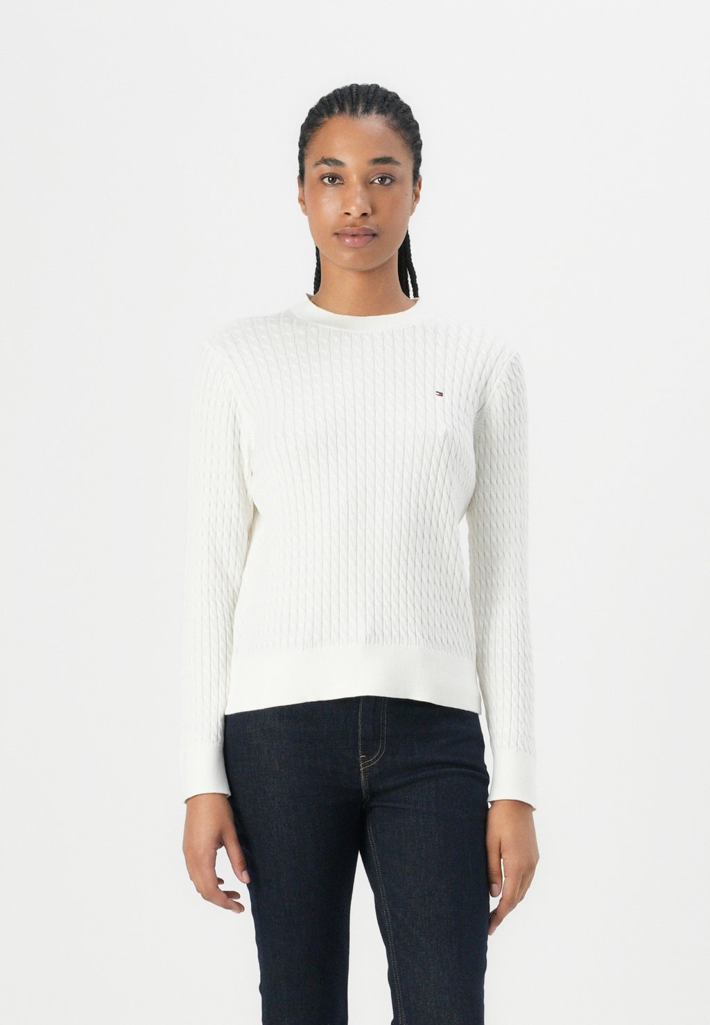 

Джемпер CABLE FINE Tommy Hilfiger, кремовый