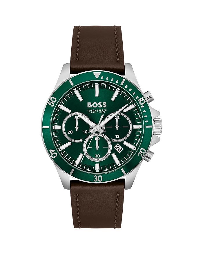 

BOSS Hugo Boss Troper часы, 45 мм, зеленый