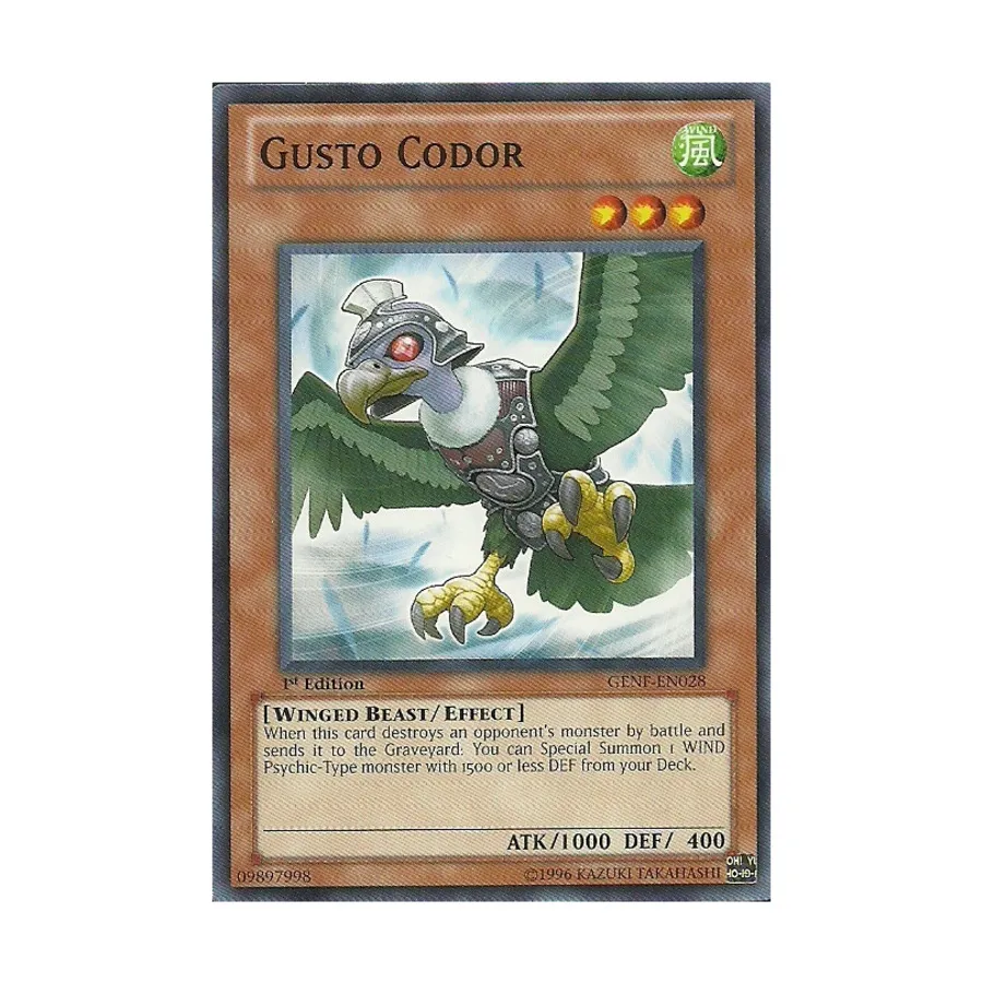 

CCG Густо Кодор (Обычный), Yu-Gi-Oh - Generation Force - Singles