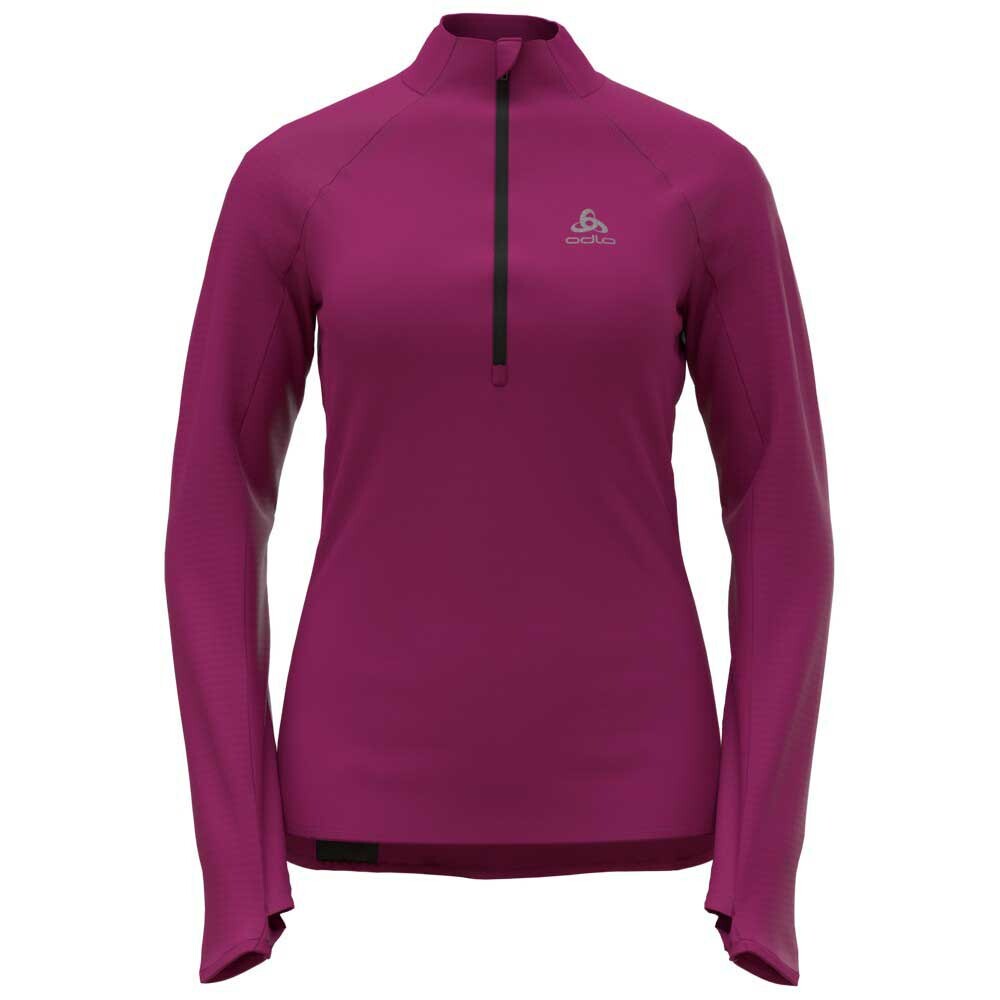 

Спортивная футболка Odlo Zeroweight half zip, фиолетовый