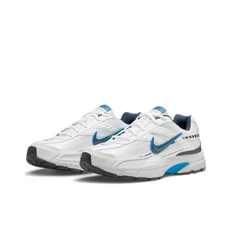 Детские повседневные кроссовки Unisex Nike, White Black Blue — фото 4