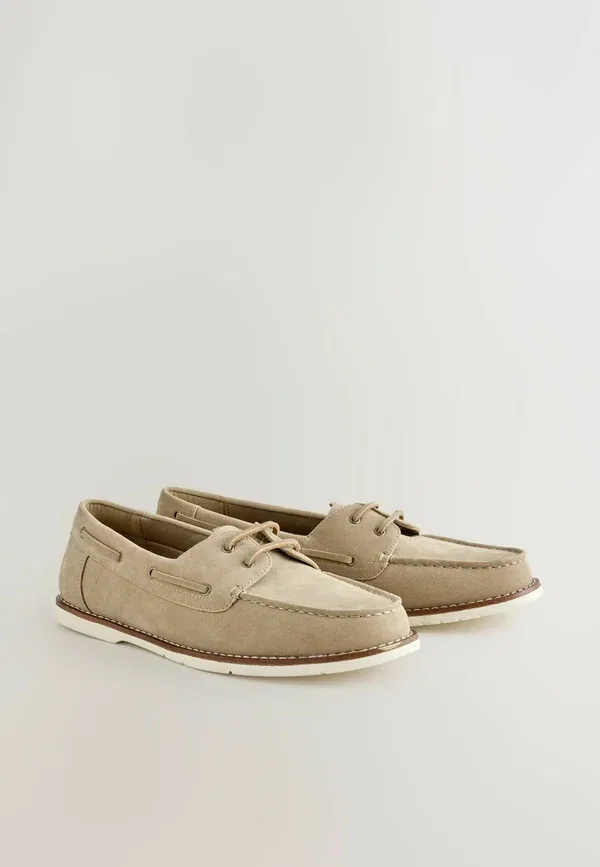 Туфли-лодочки Next, Regular fit with laces, нейтральный — фото 2