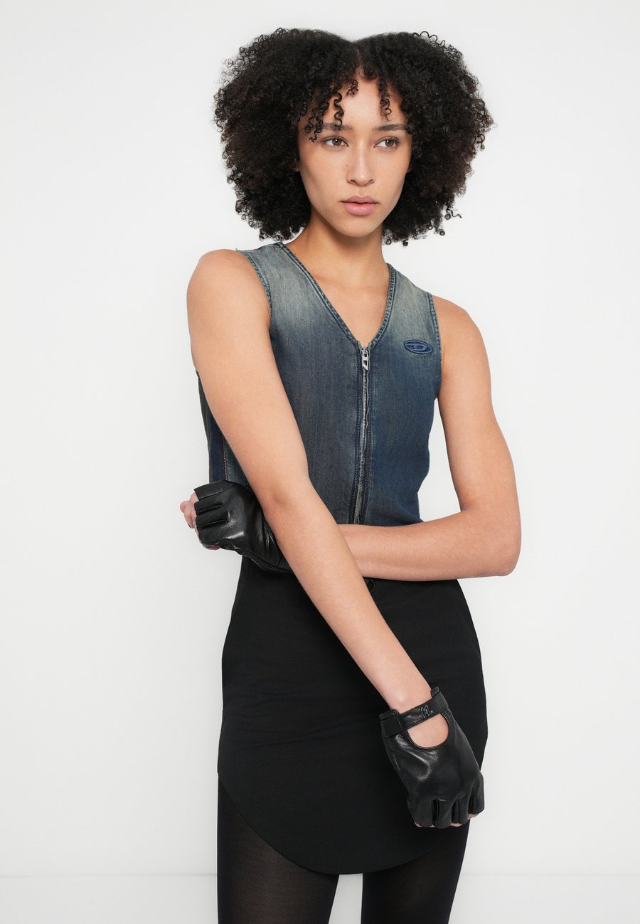 Блуза Diesel MEIO, Blue Denim — фото 4