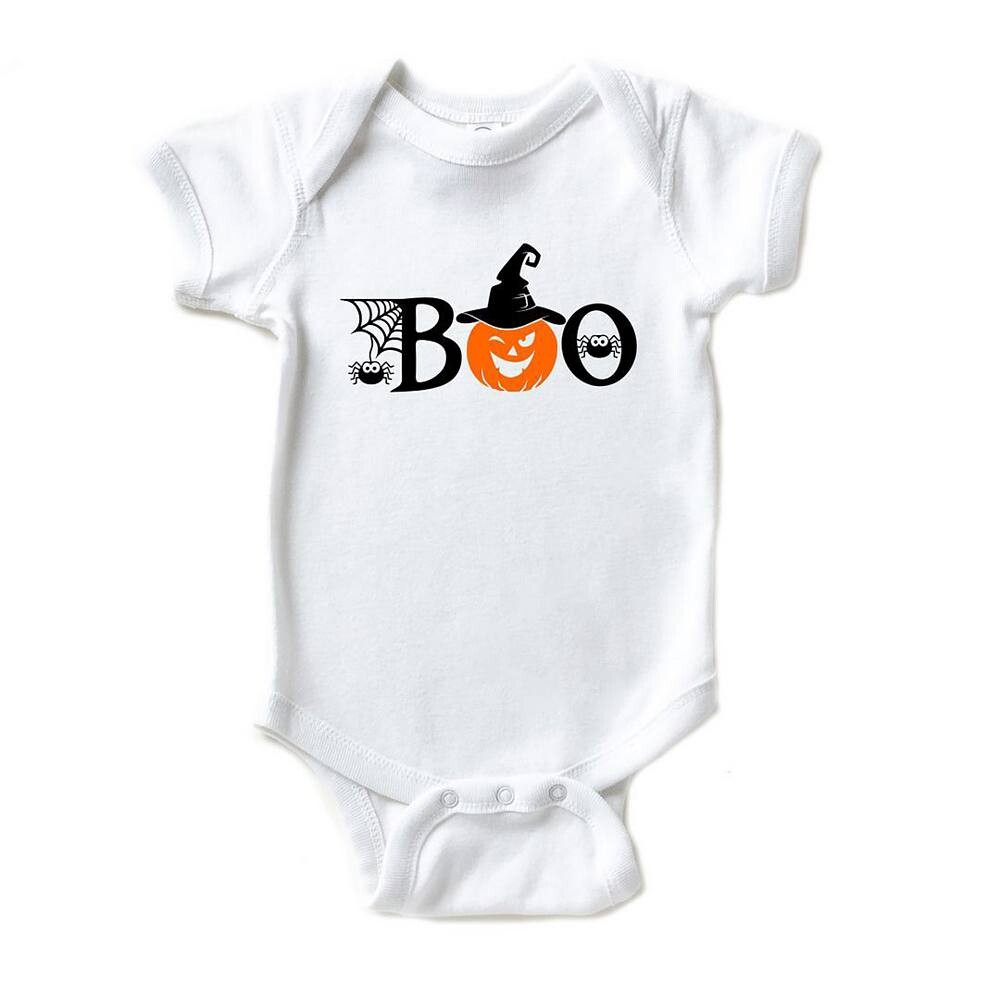 

Детское боди Boo Pumpkin The Juniper Shop, белый