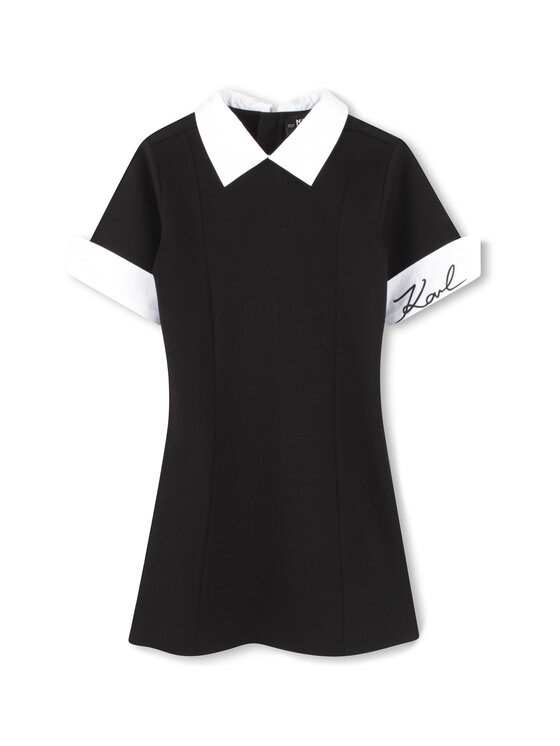 

Платье на каждый день обычный крой Z30462 S Karl Lagerfeld Kids, черный