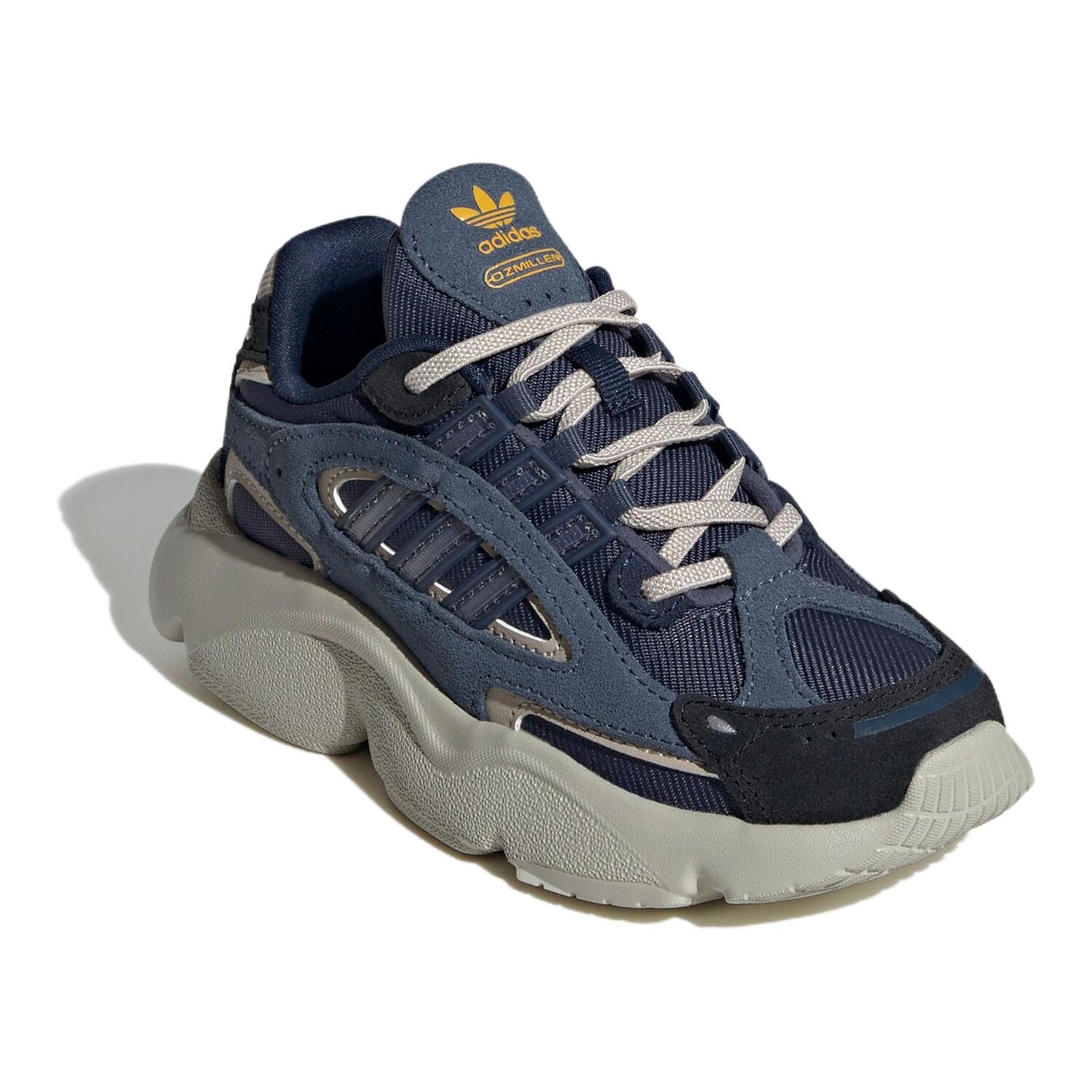 Кроссовки adidas originals Ozmillen Kids Lifestyle Shoes Kids Low-top Ink Blue / Dark Indigo, синий — фото 3