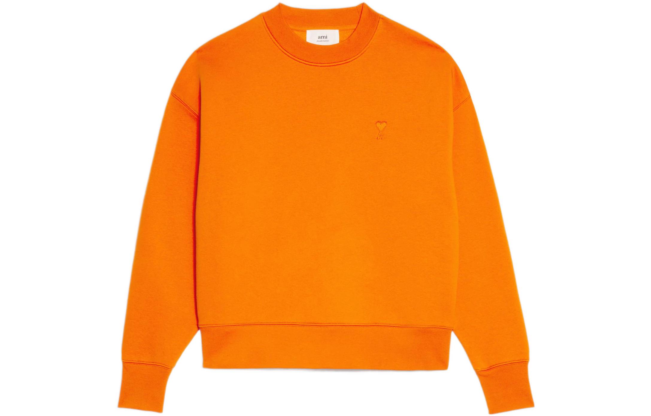 

Ami Paris Толстовка с вышивкой Ami De Coeur AMIPARIS, Orange
