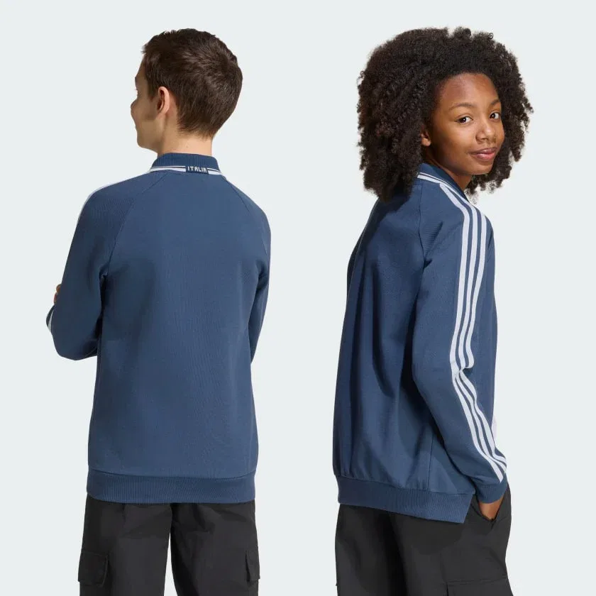 Детская куртка adidas Italy Away Anthem для детей, Night Marine — фото 2