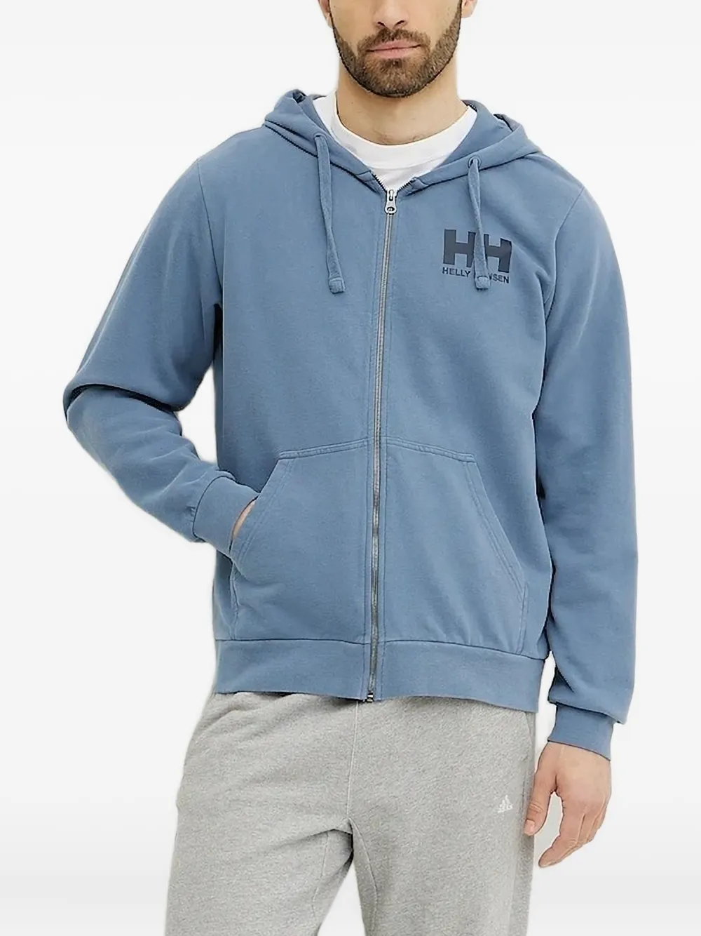 

Худи с логотипом Helly Hansen, синий