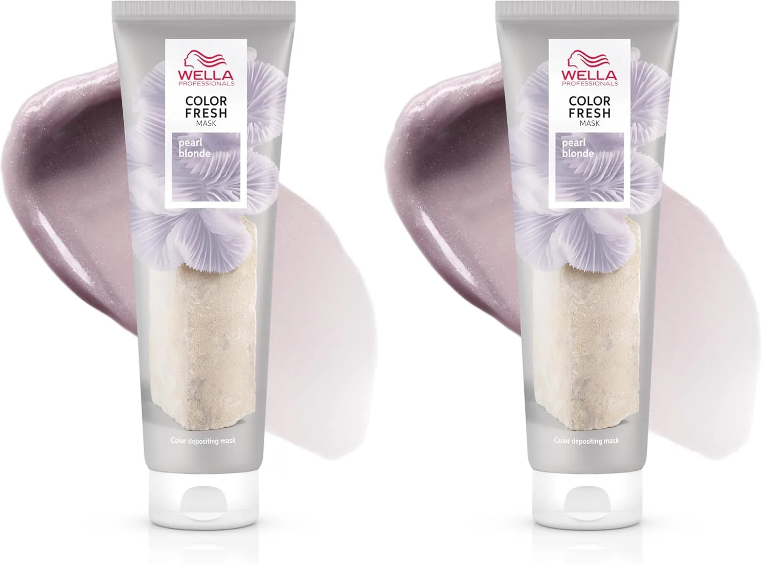 Wella Color Fresh Mask, восстанавливающая маска для волос с авокадо, веганская формула, 150 мл 283.50 г (2 шт.), Pearl Blonde