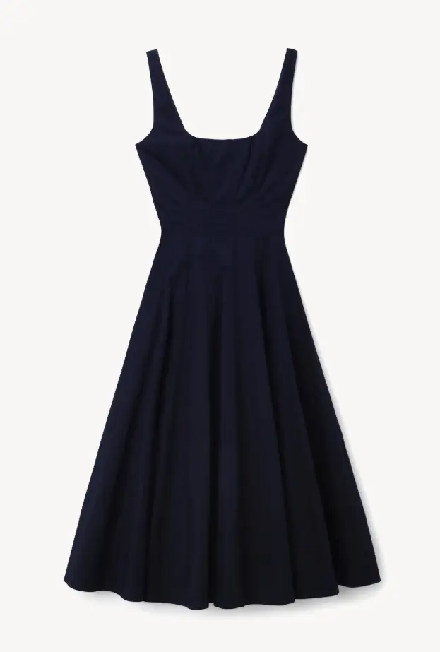 

Платье Staud Wells в синем цвете