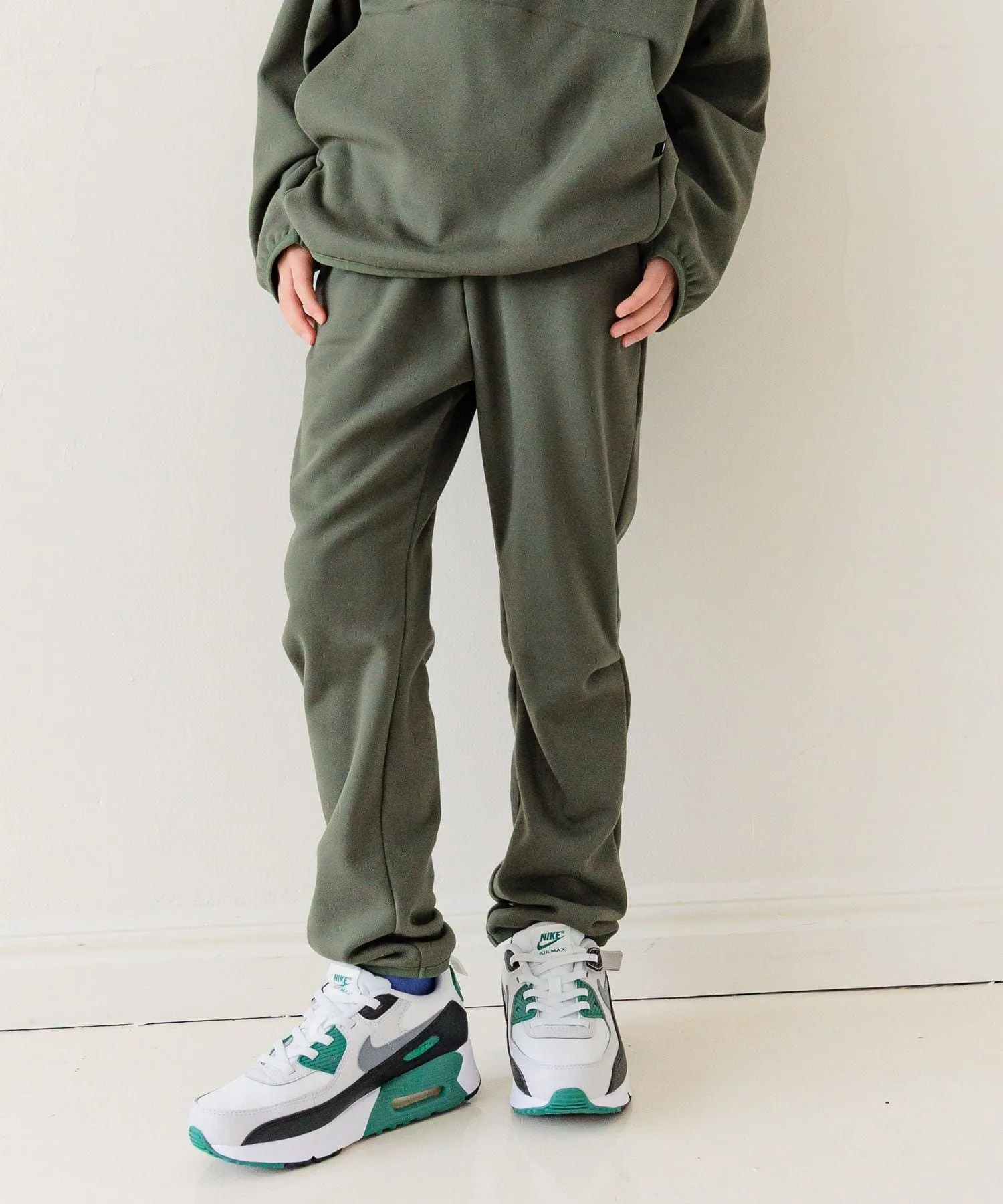 Эластичные флисовые штаны Детские Bayflow, Khaki 78