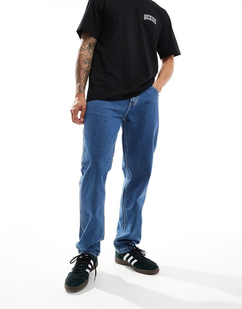 

Синие джинсы прямого кроя Dickies garyville