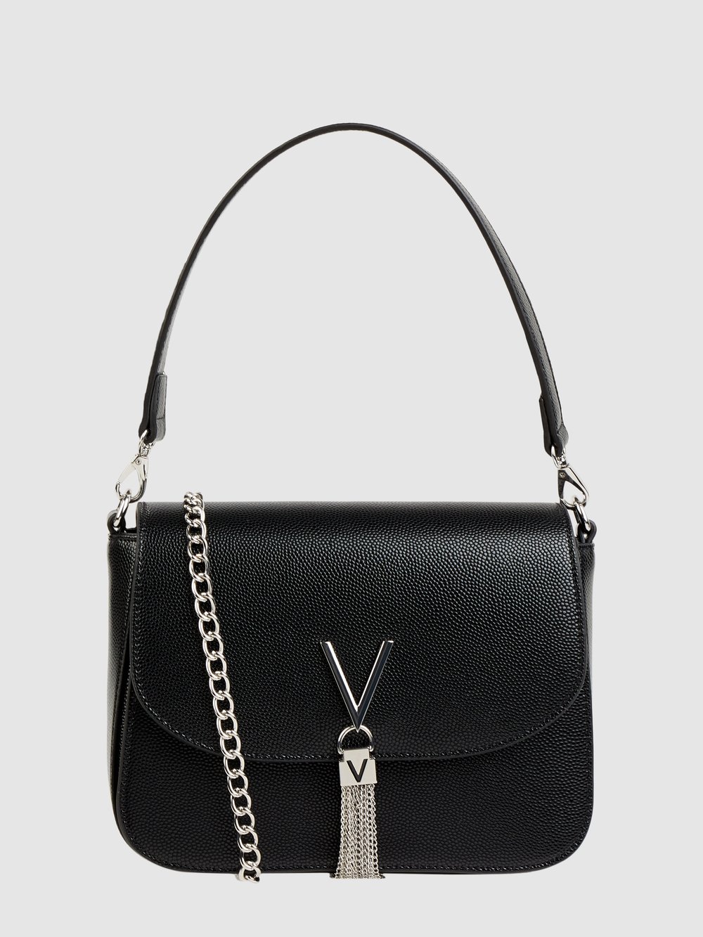 

Сумка из искусственной кожи, модель «Divina» VALENTINO BAGS, черный