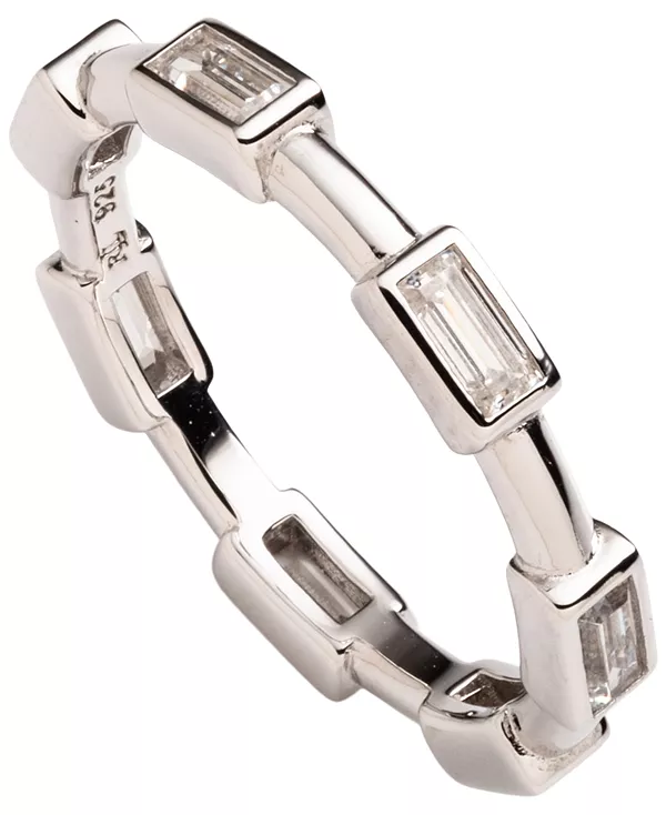 

Кольцо из стерлингового серебра с кубическим цирконием Lauren Ralph Lauren, silver