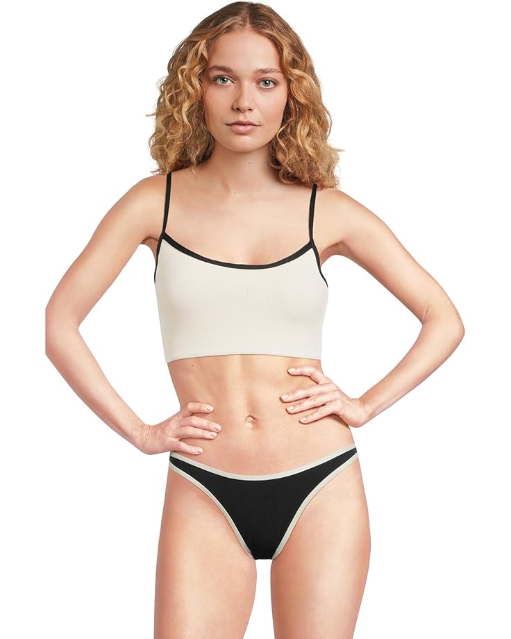 

Пляжный топ L*Space Adalyn Top, цвет Cream/Black