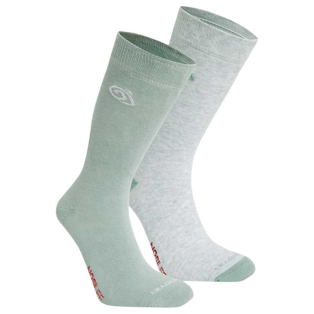 

Носки Craghoppers Nosilife Twin Pack Half long, серый