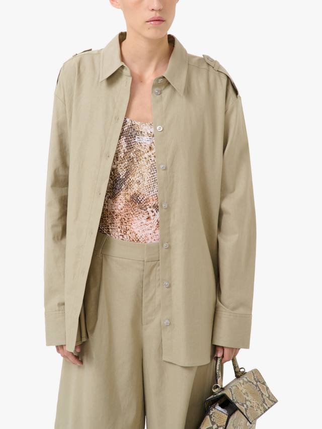 

Рубашка Izza Utility Gestuz, Beige