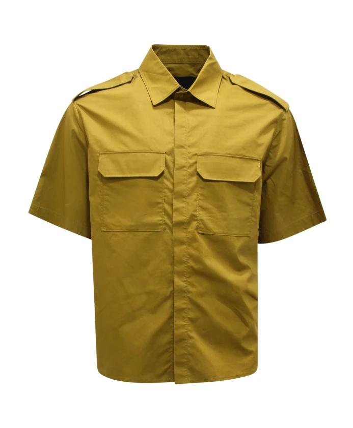 

Рубашка свободного кроя, зеленый кислотный поплин Neil Barrett, зеленый