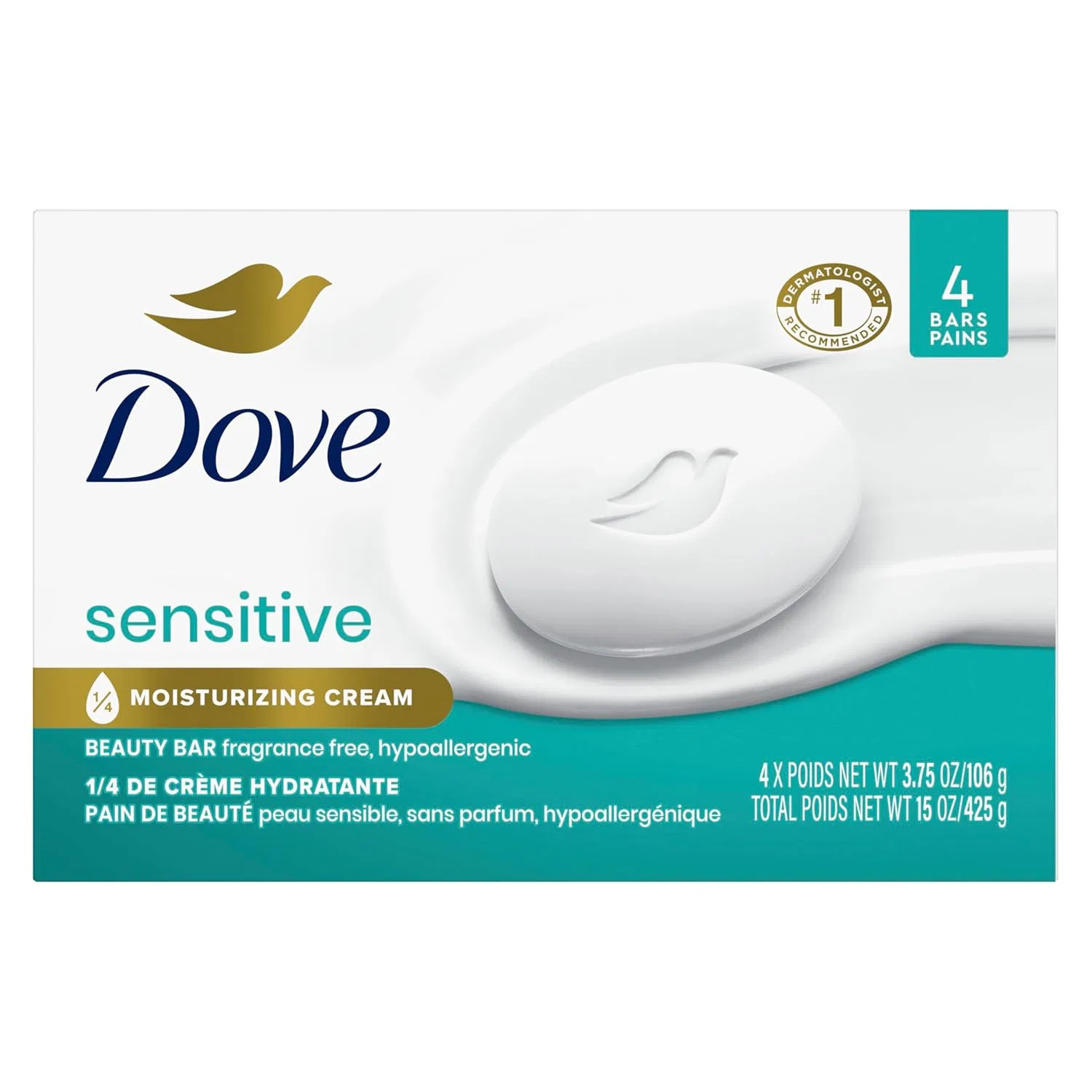 Мыло-крем «Sensitive Skin» от Dove Dove