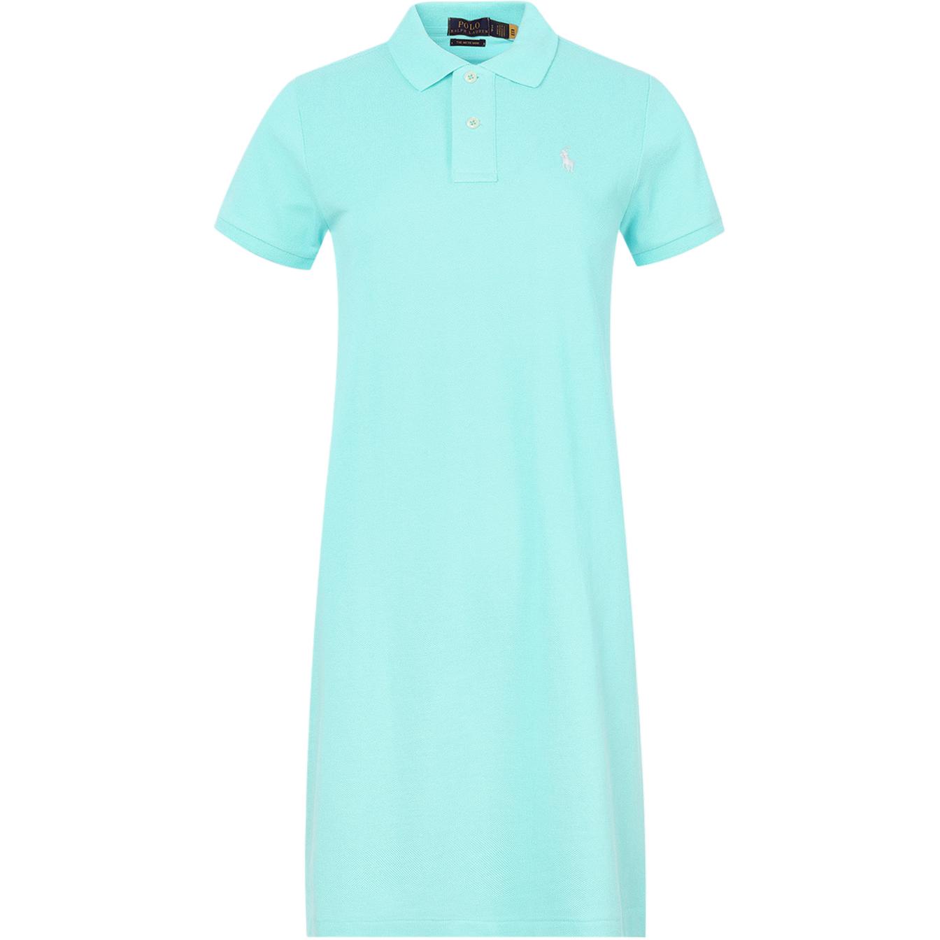 

Polo Ralph Lauren Женское зеленое платье с короткими рукавами