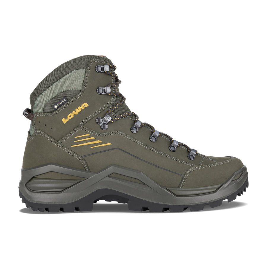 

Мужские треккинговые ботинки LOWA RENEGADE EVO GTX MID, цвет Olive/Mustard
