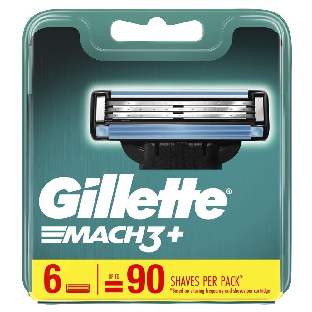 

Gillette Mach3 Blade 6 'S, Blue