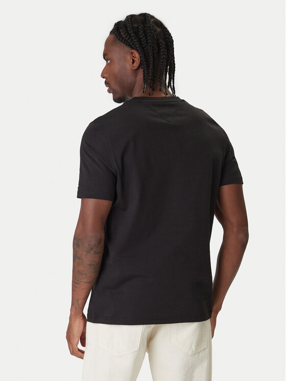 Футболка regular fit Modern Ath Graphic MW0MW41471 Tommy Hilfiger, черный — фото 3